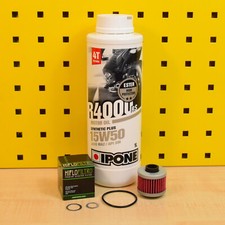 Oelwechselset pour BMW C1 125 200 Huile,Filtre à Huile Joints Ipone R4000RS