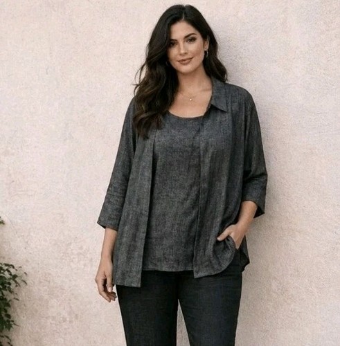 Marina rinaldi jacket and tank - jacket,