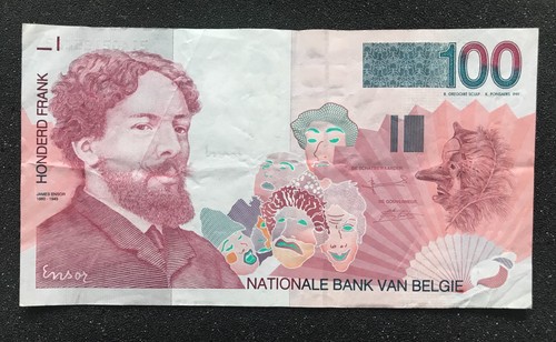 Belgique billet 100 frank - de,