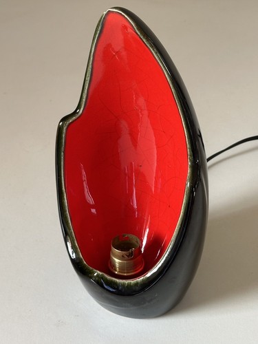Lampe céramique vintage - lampe,