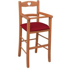 Chaise Haute En Bois Couleur