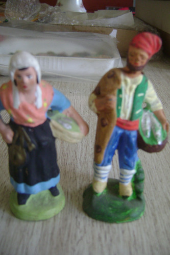 Santon pêcheur chave - pÊcheur, chave/