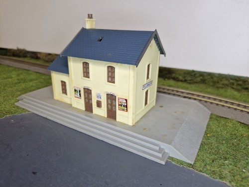 Maquette gare villeneuve - de,