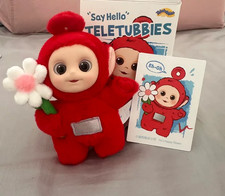 Authentic Teletubbies "say Hello" Series Figures Cute Gift -- Po's Happy Flower