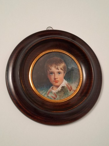 Peinture miniature portrait - portrait, du