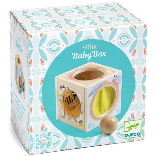 Boîte sensorielle bois - boîte, en
