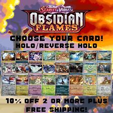 Pokemon TCG - Obsidian Flames: Choose Your Card! - All Holos/Reverse Holo Cards!