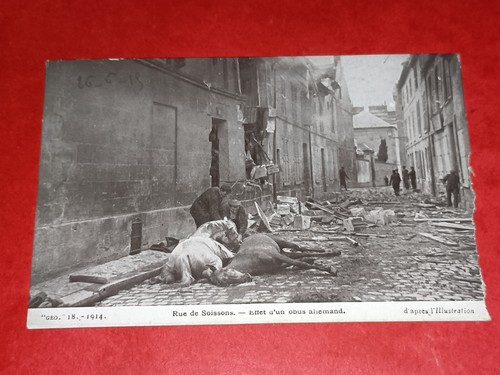 Cpa rue soissons - cpa,