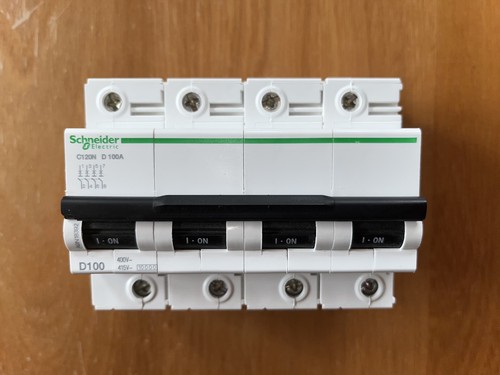 Disjoncteur tetra 100a courbe - disjoncteur,