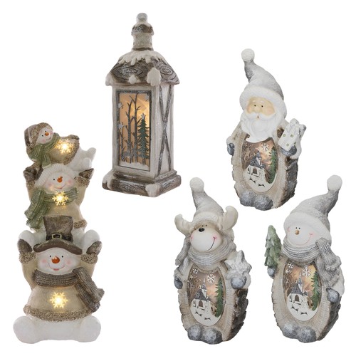 Figure led noël bonhomme - led, de