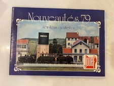 Old catalogue model trains JOUEF NOVELTIES 79 in French