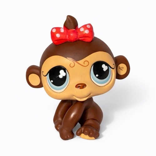 Mini figurine singe - , marron