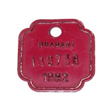 Plaque d'immatriculation de