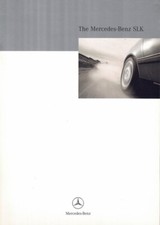 Catalogue Brochure Mercedes SLK R170 08/1996 Grande Bretagne / U.K.