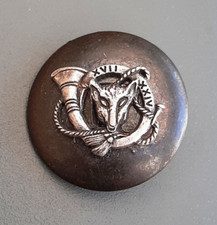 Bouton ancien Loup 25 mm