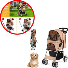 COSTWAY poussette pliante 4