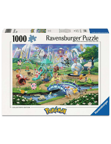 Puzzle 1000p pokemon evoli - 1000p,
