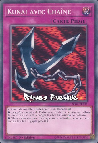 Kunai avec chaine - !,