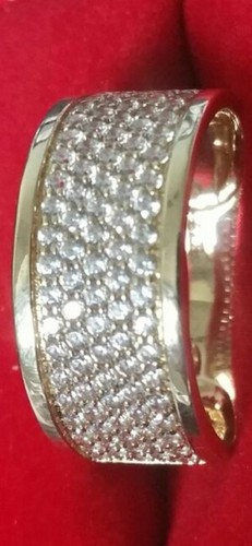 Bague demi alliance sertie - demi-alliance,