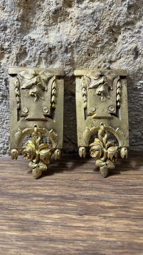 Lot ornement bronze - x2,