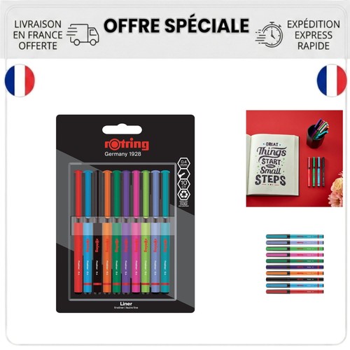 Rotring feutres pointe fine - feutres,