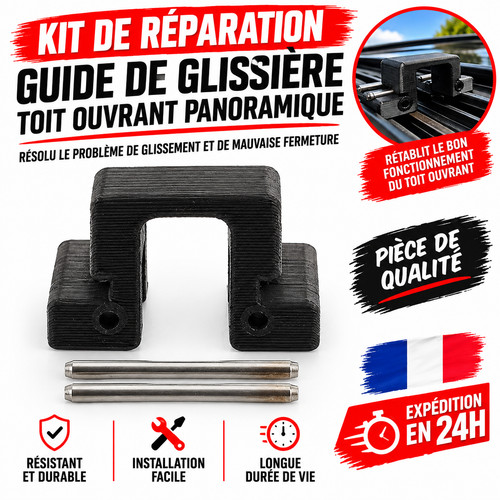 Reparation guide glissiere - reparation,