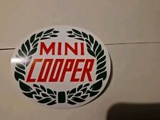 Stickers Autocollant Adhésif Mini Cooper Austin 9 Cm Monomere Vynil Top Qualité