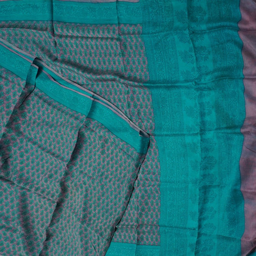 Namaste vintage purple saree - purple,