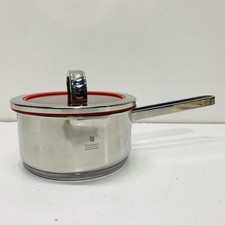 WMF Transtherm Silver Red Stainless Steel Stockpot Cookware