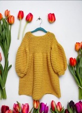 robe crochet Fille