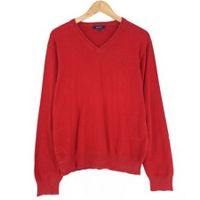 Gant Homme Pull Rouge Coton
