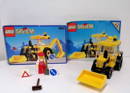 Lego system 6662 backhoe - 6662,