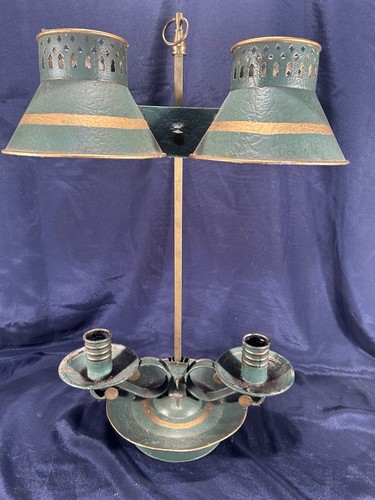 Ancien bougeoir lampe - ancien, ou