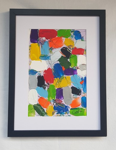 Toile tableau abstraction - toile,