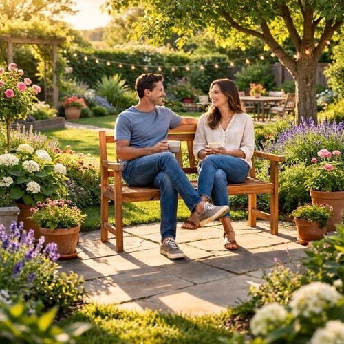 Banc jardin acacia 2 - de, en