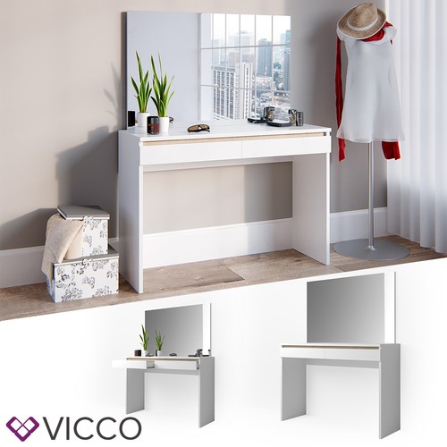 Table maquillage vicco emma - table,