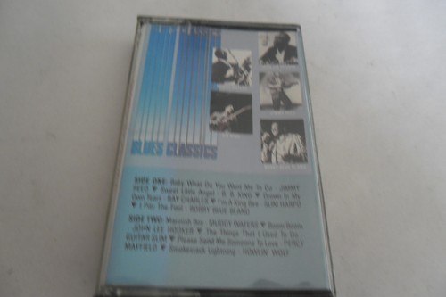 Blues classics cassette - classics, tape
