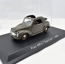 Miniature Voiture 1:43 FIAT 500 C TOPOLINO Diecast Véhicules Norev Ancienne Car