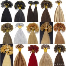 50 100 EXTENSIONS DE CHEVEUX KÉRATINE POSE A CHAUD 100% NATURELS REMY HAIR 9A 1G