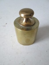 poids en laiton 500 gr  ancien