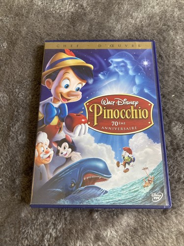 Dvd walt disney pinocchio - dvd,