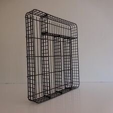Handmade XX Art Deco Metal Black Table Cover Storage Locker France
