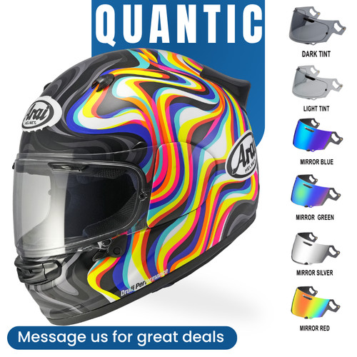 Casque moto intégral blanc