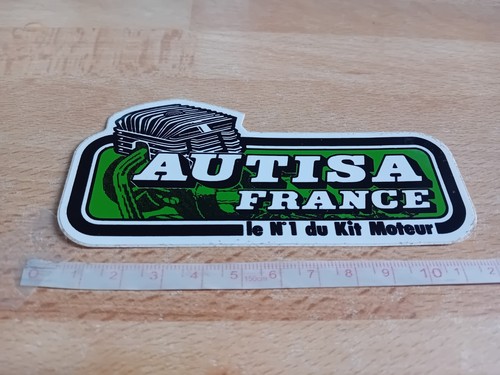 Autocollant vintage moto - autocollant,