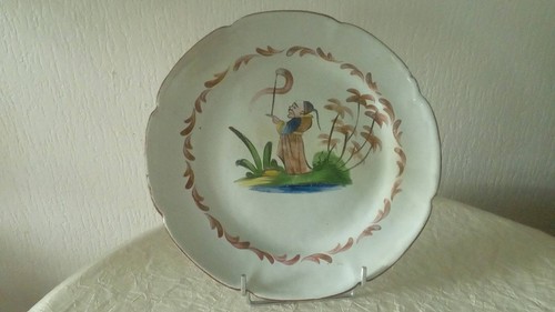 Assiette faience les islettes - assiette,