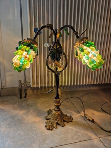 Lampe table bronze - table, et