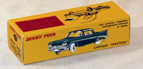 Dinky toys boite repro - dinky, vide