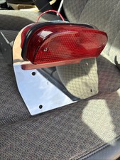 Daytec Taillight License Plate Frame Harley 9” Wide Fatbob Bobtail Episode Scene