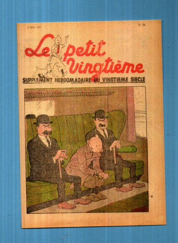 Carte postale tintin le - postale,