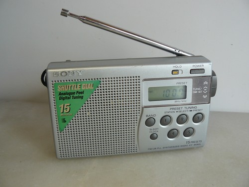 Radio portable sony am - portable, fm/am